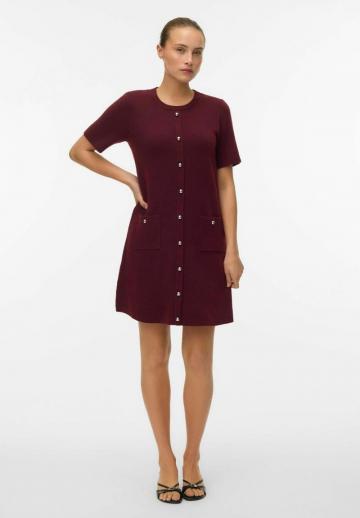 Вязаное платье