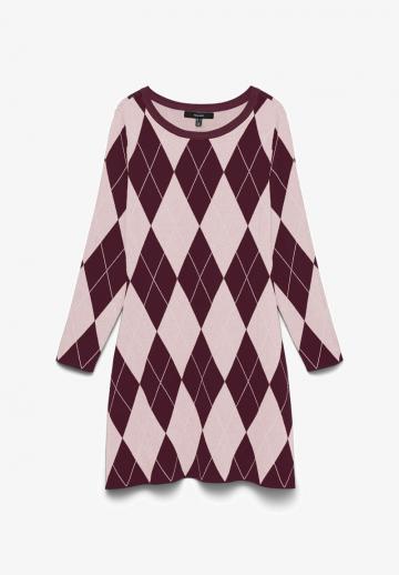 Вязаное платье