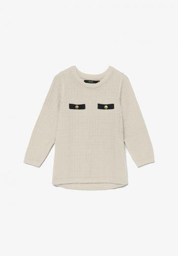 Пуловер с рукавом три четверти