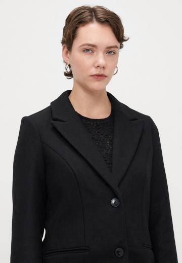 Шерстяное пальто