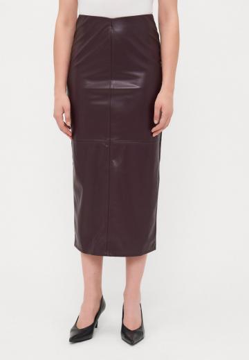 Кожаная юбка