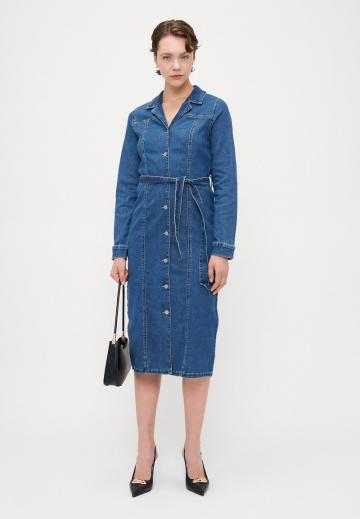 Джинсовое платье