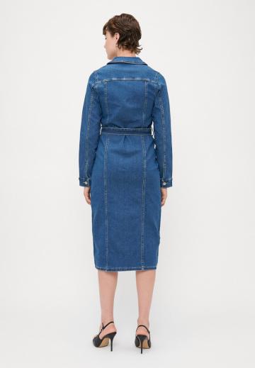 Джинсовое платье