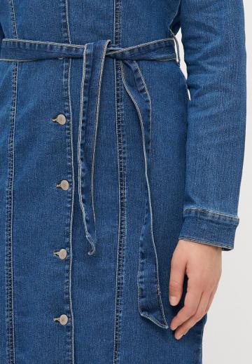 Джинсовое платье