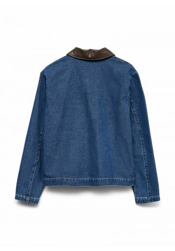 Джинсовый комбинезон