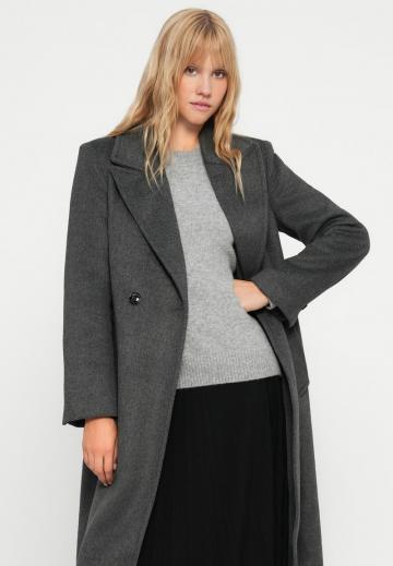 Шерстяное пальто