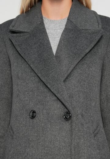 Шерстяное пальто