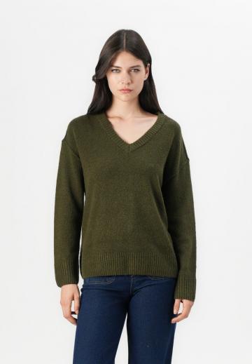 Длинный пуловер