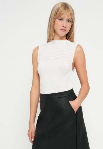 Кожаная юбка