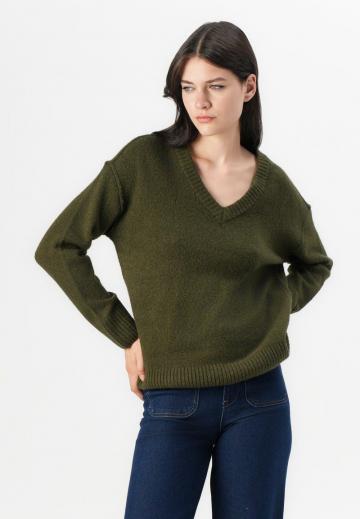 Длинный пуловер