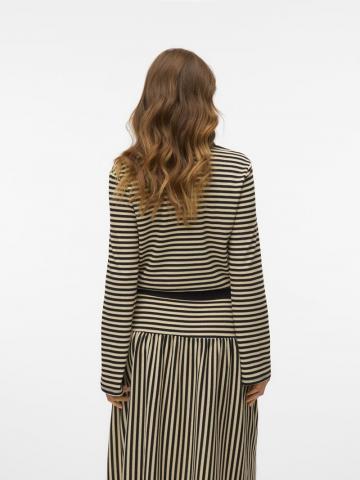 Пуловер с воротником поло