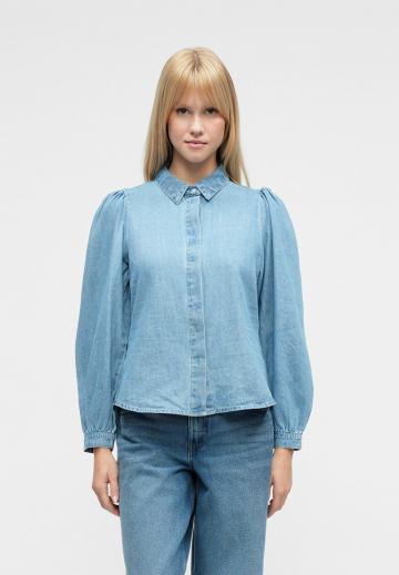 Джинсовая блузка