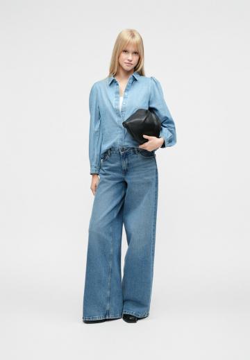 Джинсовая блузка