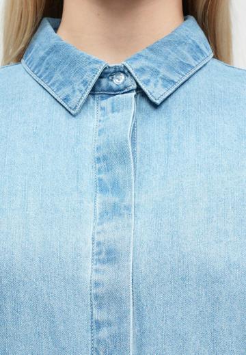 Джинсовая блузка