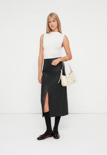 Кожаная юбка