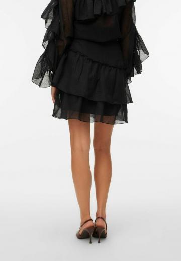 Юбка с воланами