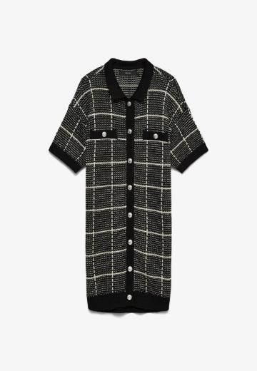 Вязаное платье