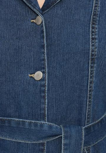 Джинсовое платье