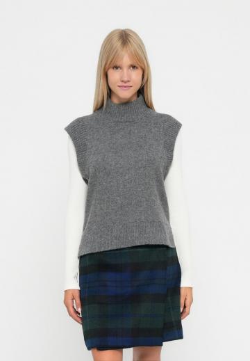 Пуловер с коротким рукавом