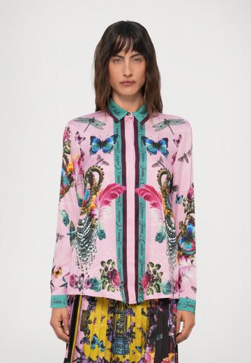 Атласная блузка