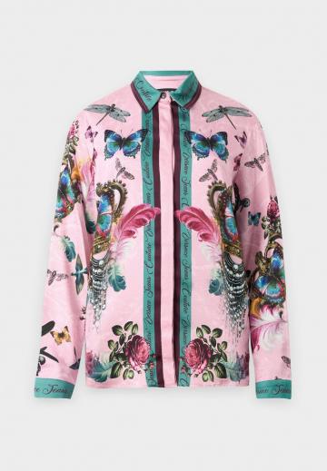 Атласная блузка