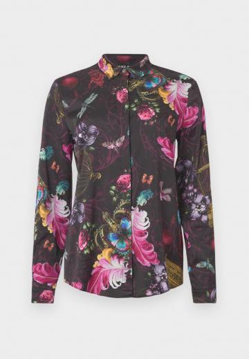 Атласная блузка