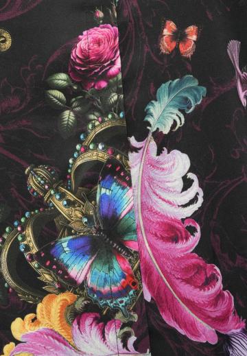 Атласная блузка