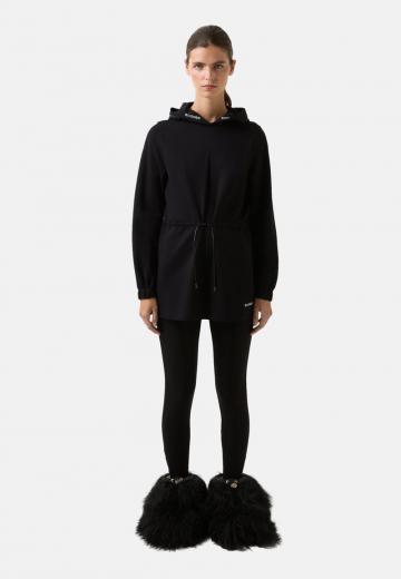 Пуловер с капюшоном