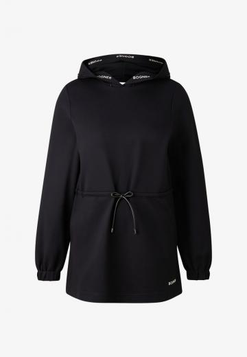 Пуловер с капюшоном