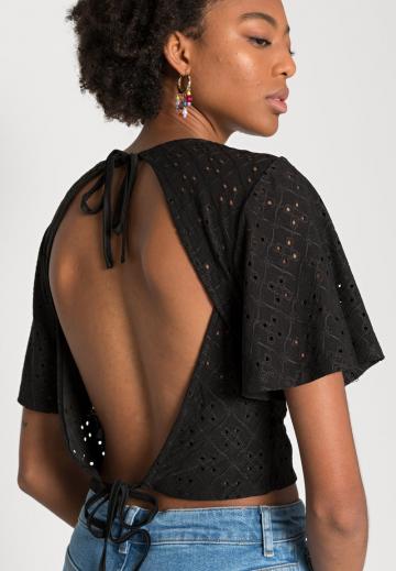 Кружевная блузка