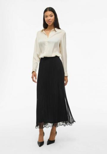 Атласная блузка