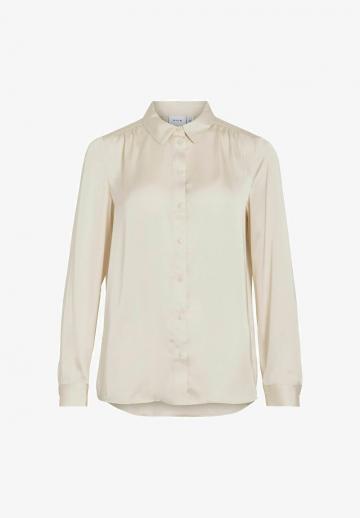 Атласная блузка