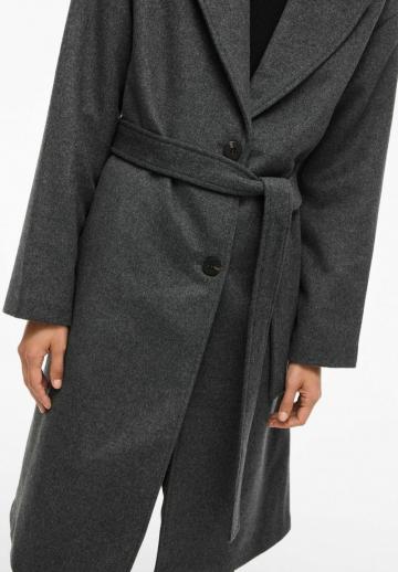 Шерстяное пальто