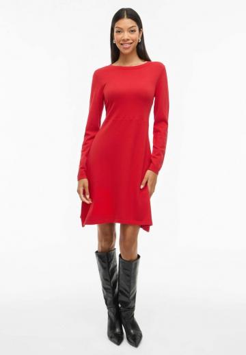 Вязаное платье