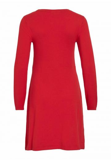 Вязаное платье