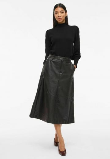 Кожаная юбка