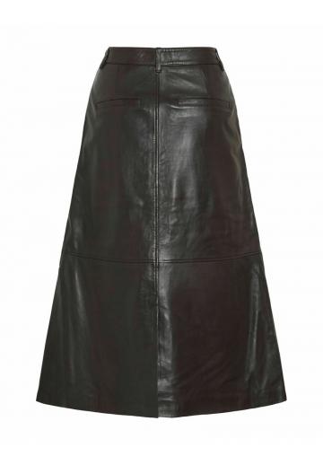 Кожаная юбка