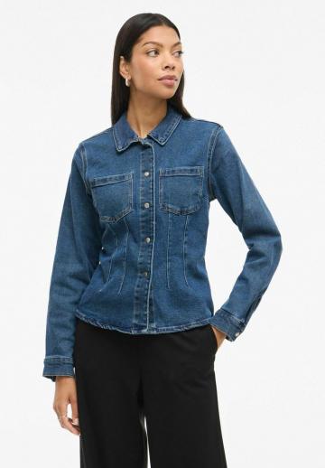 Джинсовая блузка