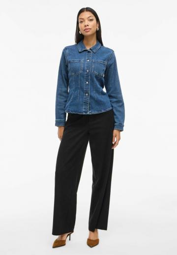 Джинсовая блузка