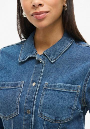 Джинсовая блузка