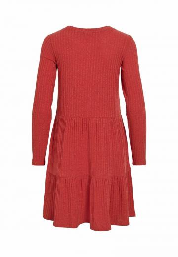 Вязаное платье