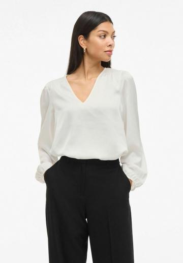 Атласная блузка