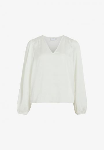 Атласная блузка