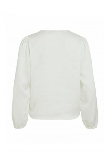 Атласная блузка