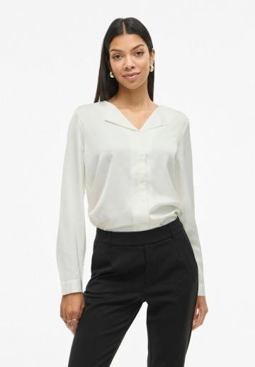 Атласная блузка
