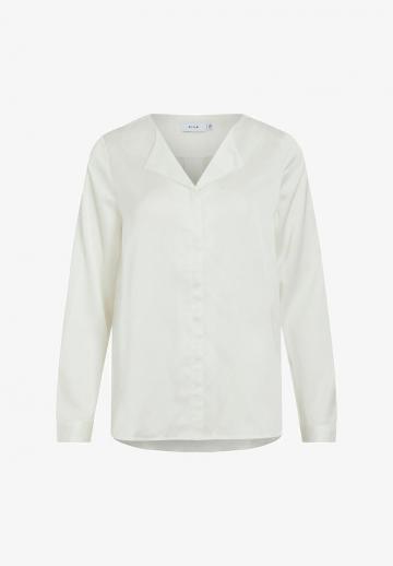 Атласная блузка