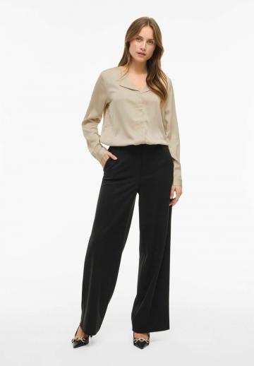 Атласная блузка