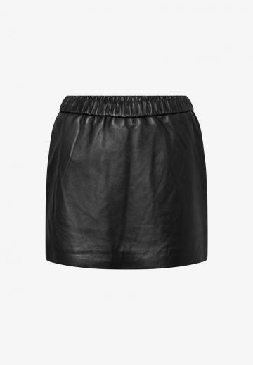 Кожаная юбка
