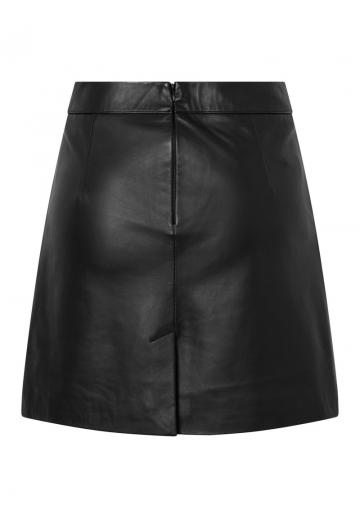Кожаная юбка
