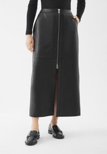 Кожаная юбка